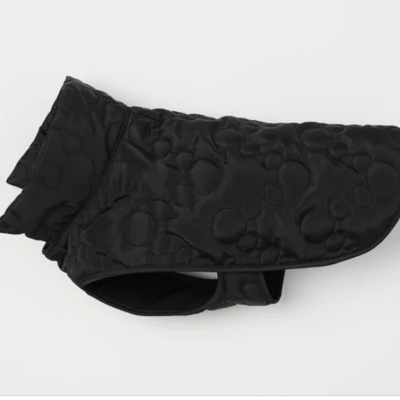 NWT 🔥HOST PICK 🔥 H&M Mickey Mouse Disney Quilted Fleece Lined Dog Jacket Vest - Picture 2 of 9